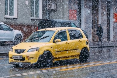 Во время сильного мороза в Омске увеличилась длительность поездок на такси
