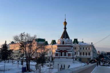 Омск, Серафимо-Алексеевская часовня ИА OmskMedia