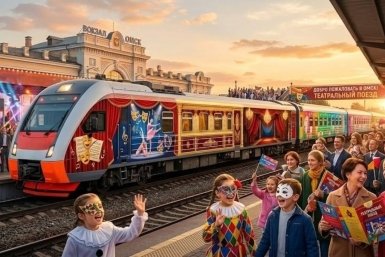 Сцена на колёсах: "Театральный поезд" остановится в Омске — даты и программа
