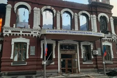ВСУ ударили по колледжу в Старобельске Тг-канал главы ЛНР Леонида Пасечника (16+)