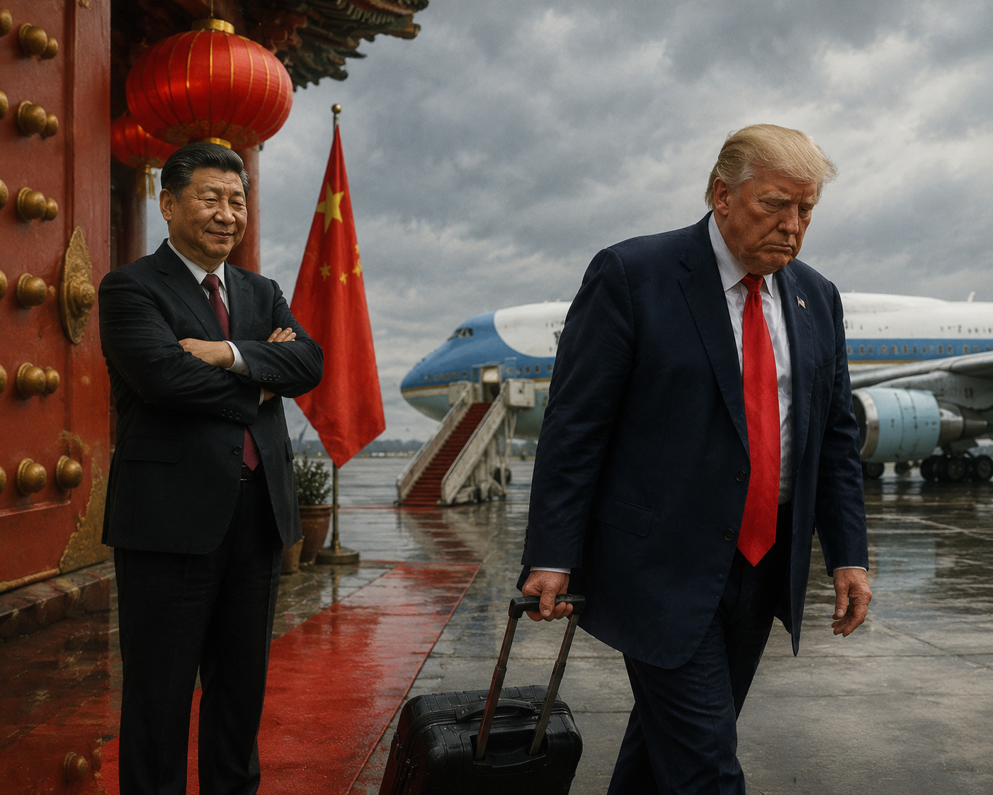 Дональд Трамп уедет из Китая с пустыми руками Создано при помощи ИИ