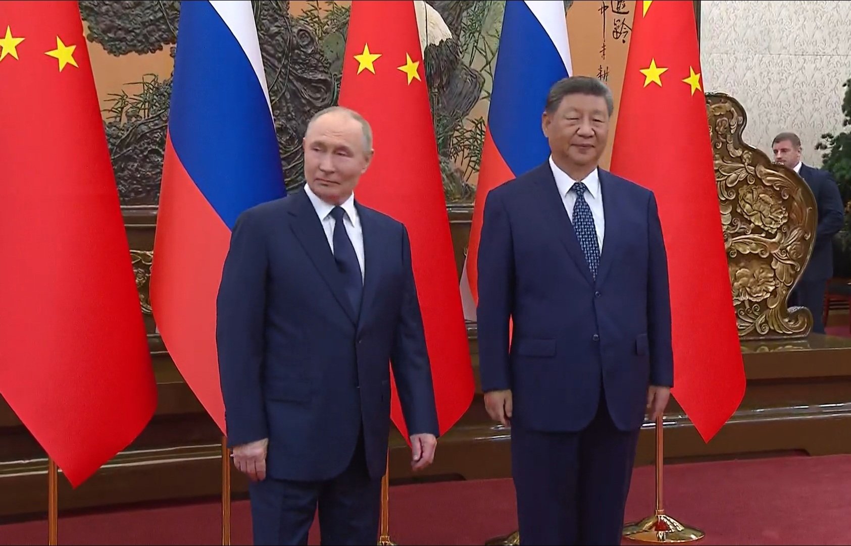 Владимир Путин и Си Цзиньпин kremlin.ru
